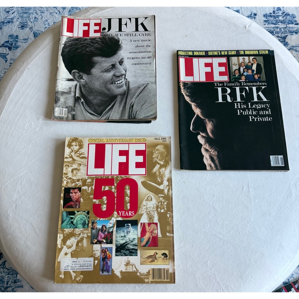 LIFE Magazine Collection JFK RFK 50th Anniversary Special Issues History